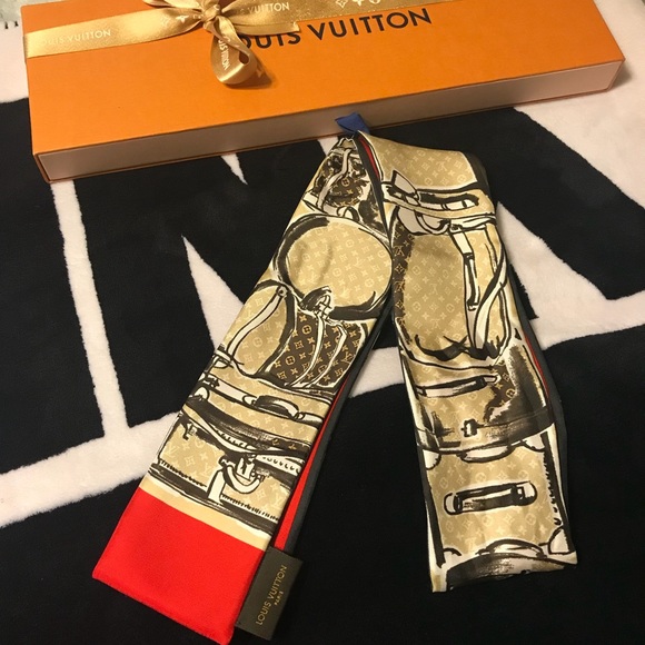Louis Vuitton Accessories - Louis Vuitton Red/ Bandeau! ❤️❤️❤️